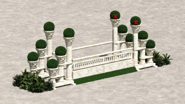 3DLB0079.001 - Triple Columns M2