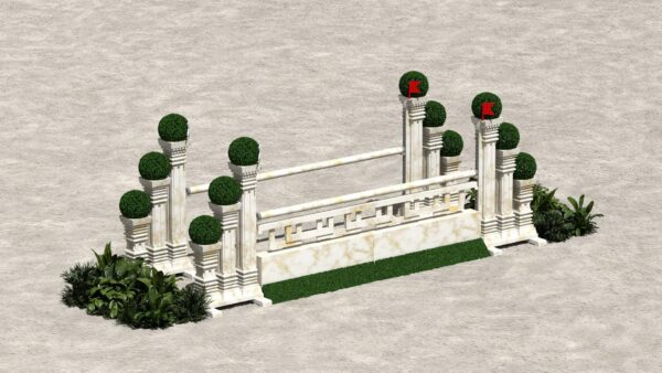 3DLB0078.001 - Triple Columns M1