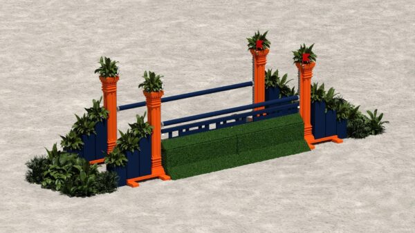 3DLB0080.001 - Staggered Columns