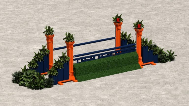 3DLB0080.001 - Staggered Columns